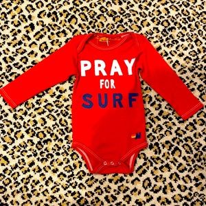 Aviator Nation “pray for surf” onesie